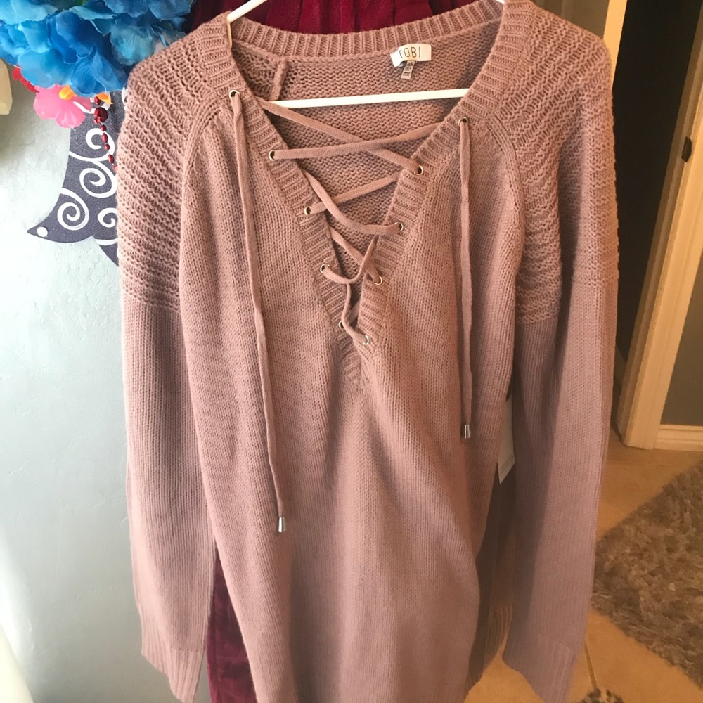 sweater dress from tobi